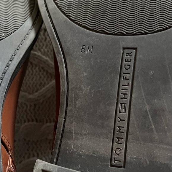 Tommy Hilfiger Brown Zip Up Boots Women’s Size 8 - Picture 7 of 13